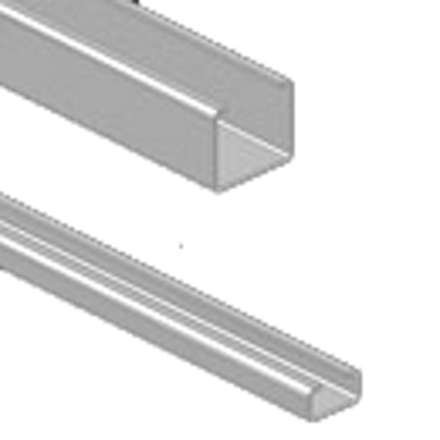 Chain guide rails in polyethylene