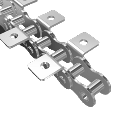 Roller chains with angle attachments - DIN 8187 - ISO 606