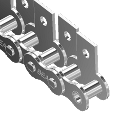 Roller chains with vertical attachments - DIN 8187 - ISO 606