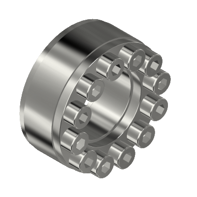Locking assemblies not self-centering ''BK 40''