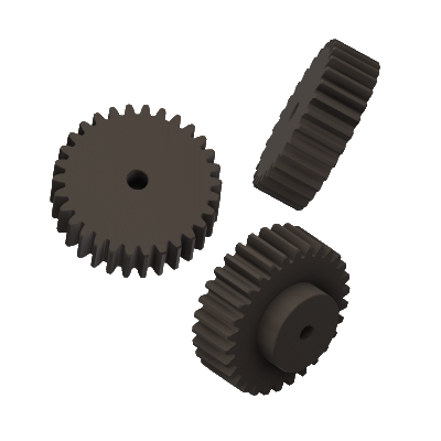 Cylindrical Gears-Thermoplastic material