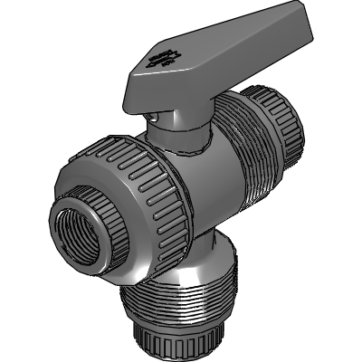 Bee Valve 34 True Union, Full Port - PN MPBV075-FP Industrial Valves