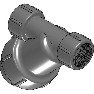 Bee Valve 1-14 Y-Strainer w40 mesh screen - PN LSY125-40 Industrial Valves