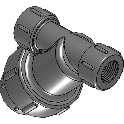 Bee Valve 34 Y-Strainer w80 mesh screen - PN LSY075-80 Industrial Valves