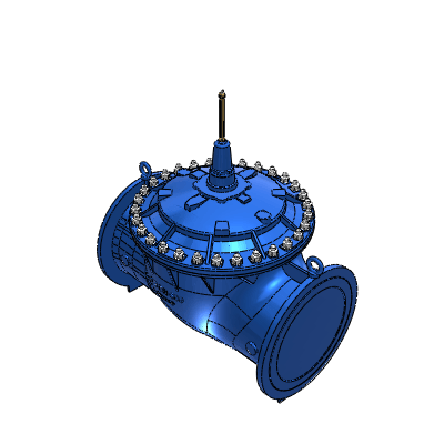 BELGICAST DRW3_ACV_Hydrobloc_DN600XG_MAIN VALVE Industrial Valves
