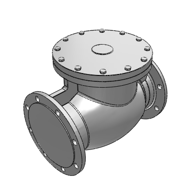 BELGICAST DRW3_CHV Swing CV_B6 51_DN200 PN10 Industrial Valves
