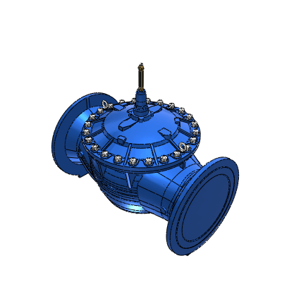 BELGICAST DRW3_ACV_Hydrobloc_DN500XGS_MAIN VALVE Industrial Valves