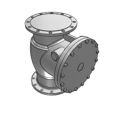 BELGICAST DRW3_CHV Swing CV_B6 51_DN300 PN16 Industrial Valves