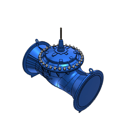 BELGICAST DRW3_ACV_Hydrobloc_DN800XGS_MAIN VALVE Industrial Valves