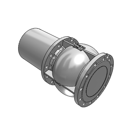 BELGICAST DRW3_CHV_AXIAL CV WS_DN200 Industrial Valves