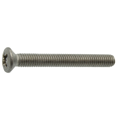 Cross recessed raised countersunk head screw with type "Z"- Stainless steel A2 - DIN 966 - ISO 7047