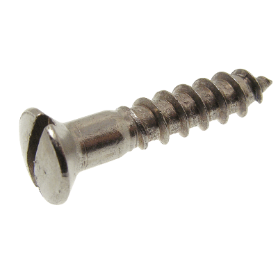 Slotted raised countersunk head wood screw - Stainless steel A2 - DIN 85