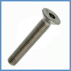 Hexagon socket countersunk head screw with security pin - Stainless steel A2