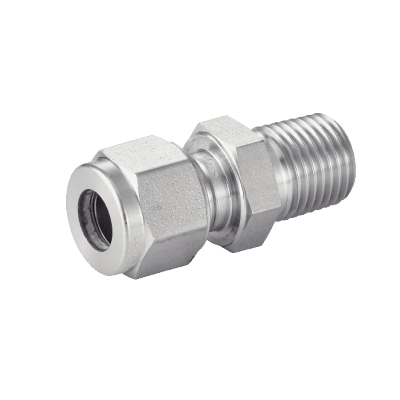 Male connector (taper thread) Inox 316