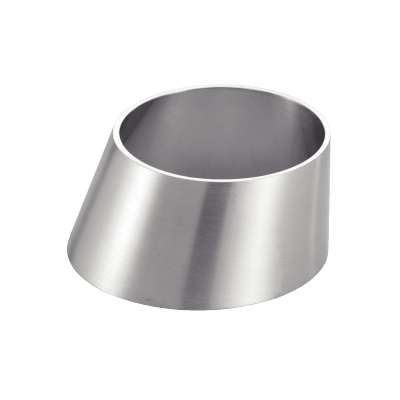 Satin polished eccentric reducer - Stainless steel 316L
