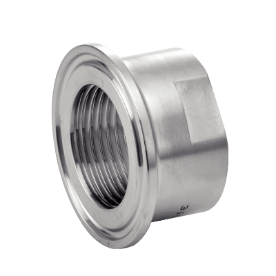 BSP female clamp ferrule - Stainless steel 316L