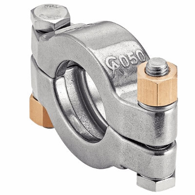 High pressure bolted clamp - stainless steel 304