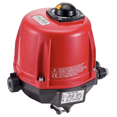 Positioner electrical actuator VR with fixing bracket - IP68