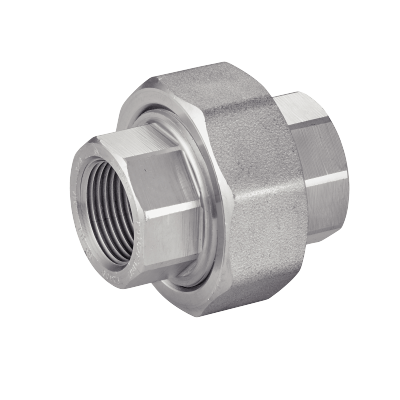Union femelle - femelle taraudage NPT - Inox 316 L
