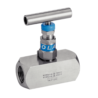 Needle valve - Female / Female BSP or NPT - Stainless steel 316