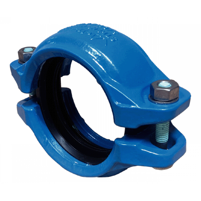 Collier de raccordement pour raccords rainurés - Fonte revêtue - NBR