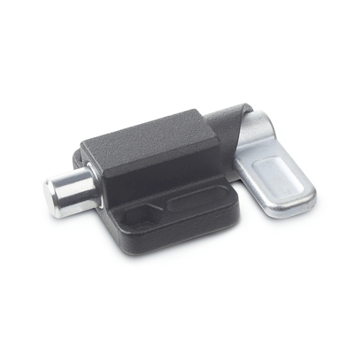 Spring latches with flange for surface mounting, Type L, left indexing cam