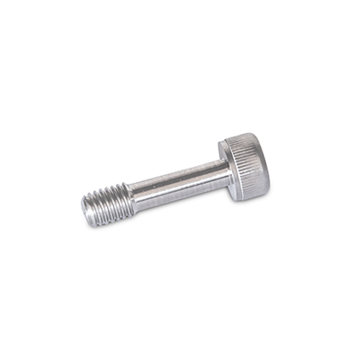 Stainless Steel-Captive socket cap screws with a thin shank for loss prevention