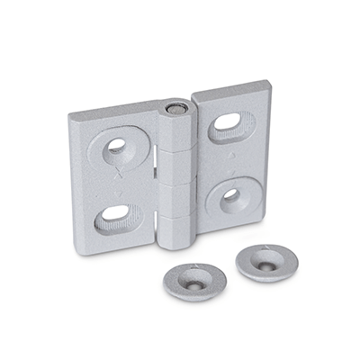 Stainless Steel-Hinges, Type B, vertically adjustable