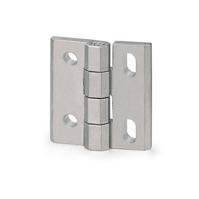 Stainless Steel-Hinges, Type H, horizontal adjustable