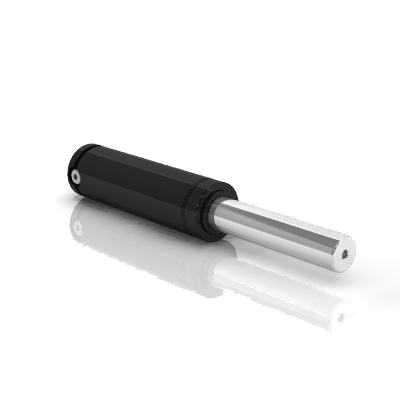 Minimum height, maximum force, hose cylinders with G1/8 charging port