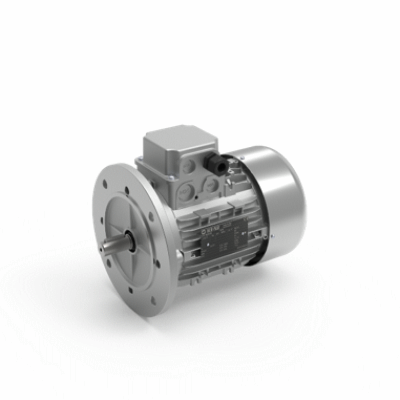Three-phase motors with single polarity