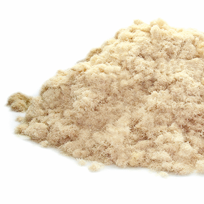 Air injected wood fiber insulation