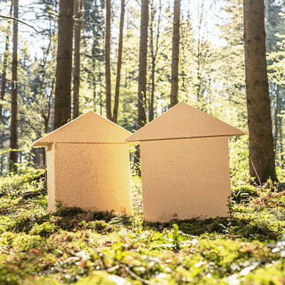 Wood fiber insulation