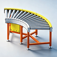 动力90度滚筒输送机