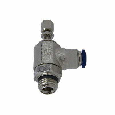 Right Angle Flow Control