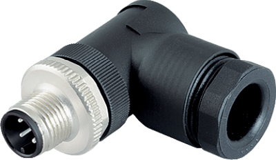 ---Male angled duo connector