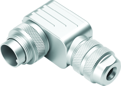 male angled connector