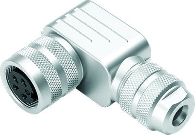 female angled connector
