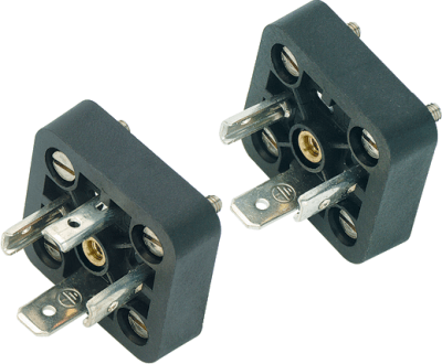 male connector (panel mount)