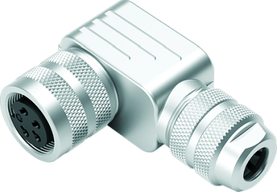 female angled connector
