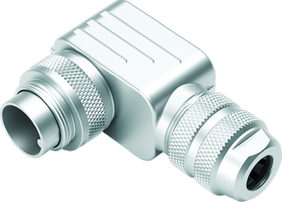 male angled connector