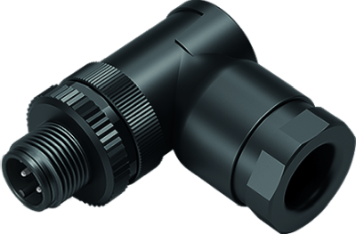 ---Male angled duo connector