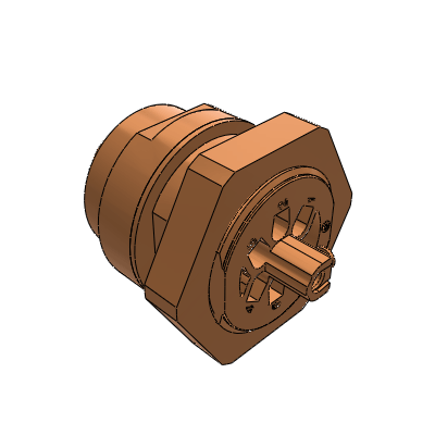Flanschstecker