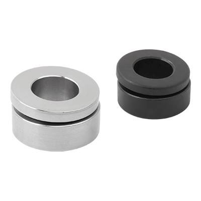 Spherical washers and conical seats combined, steel or stainless steel similar to DIN 6319