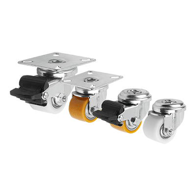 Swivel castors compact version