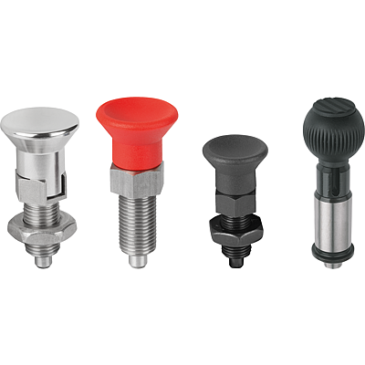 Indexing plungers