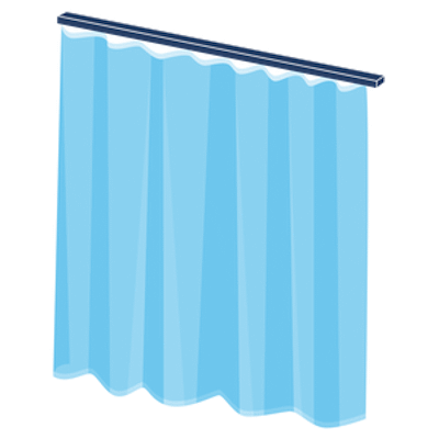 Guida di tenda doccia et asta da doccia