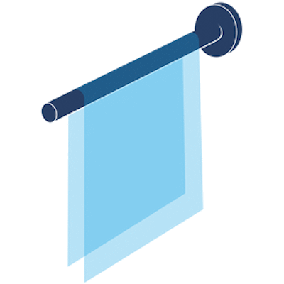 Portasciugamani e anelli asciugamano