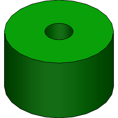 Polyurethane elastomer springs