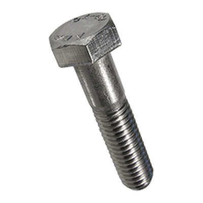 Hex head bolts partially threaded (DIN 931; ISO 4014), stainless steel A2